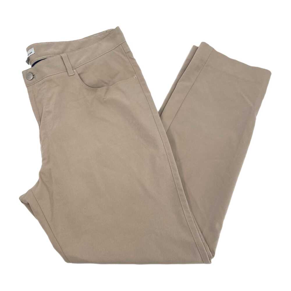 Peter Millar Beige Dress Pants Straight Inseam 30 | Mens 38
